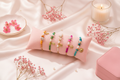 Set Bracelets Marins Colorés - Style Rose Poudré