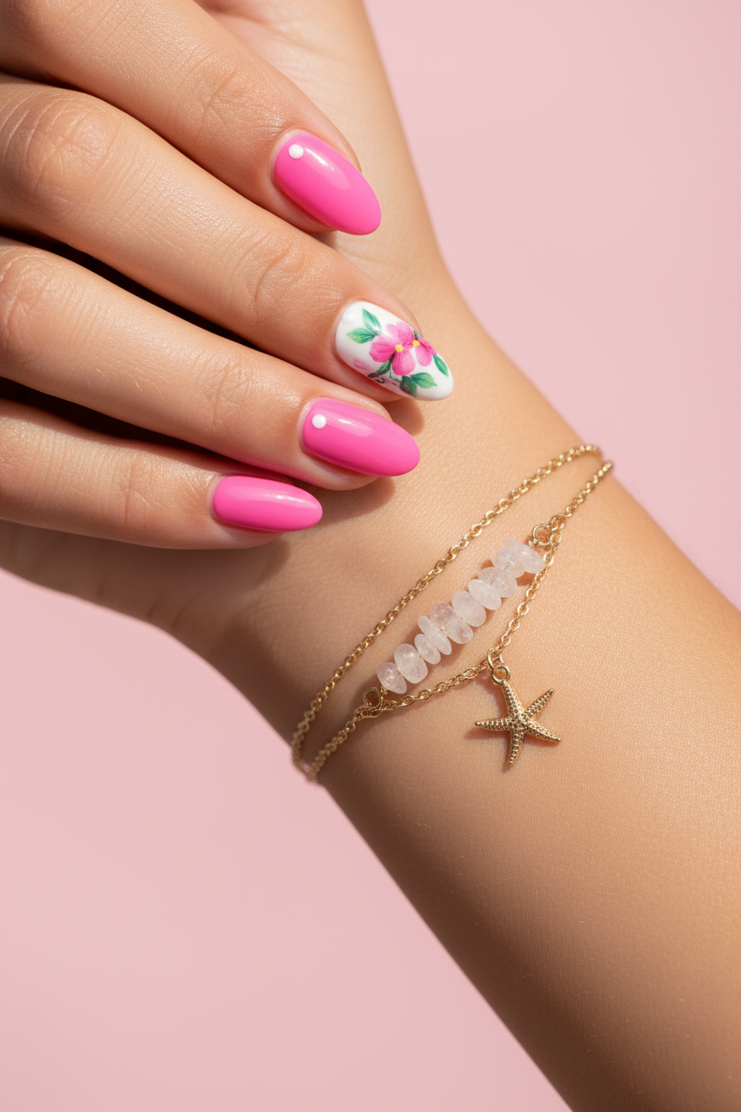 Bracelet Étoile de Mer - Porté au Poignet