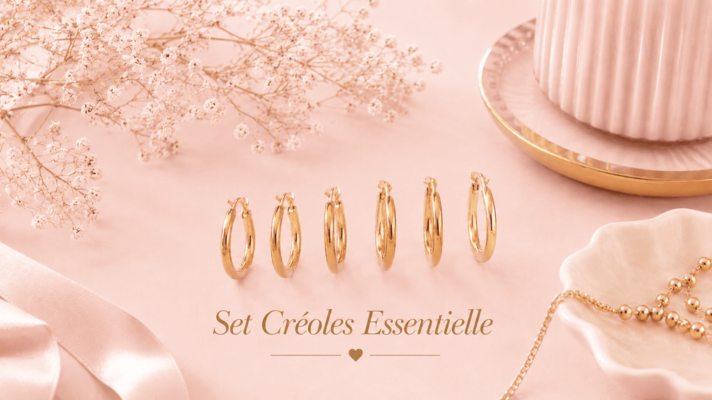 Set Créoles Essentielles - Les Perles d'Ornelia