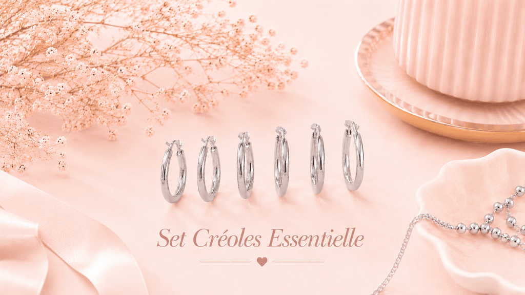 Set Créoles Essentielles - Les Perles d'Ornelia